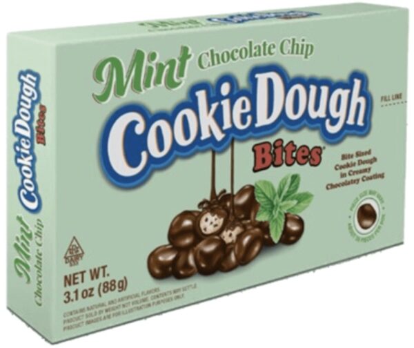 Cookie Dough Bites Mint Chocolate Chip 88g