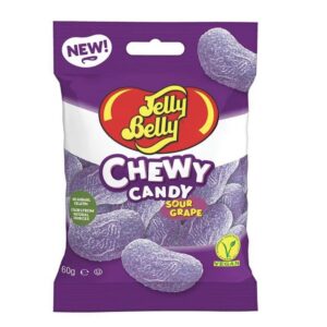 Jelly Belly Chewy Candy Grape Sours 60g