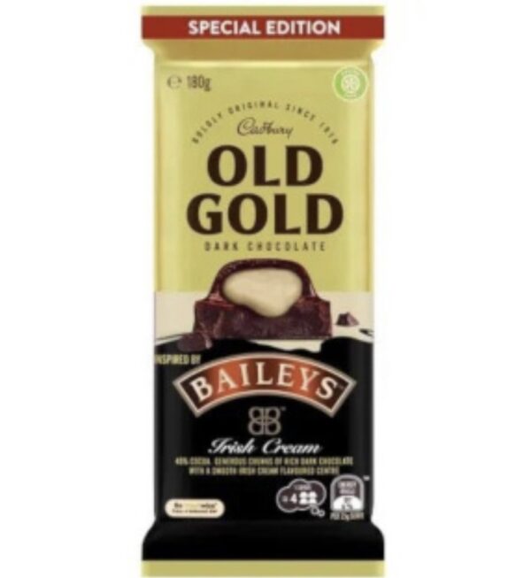 Cadbury Old Gold Bailey's Limited Edition 180g