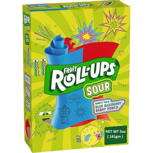 Fruit Roll-Ups Sour Variety Pack 141g