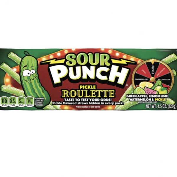 Sour Punch Pickle Roulette 128g