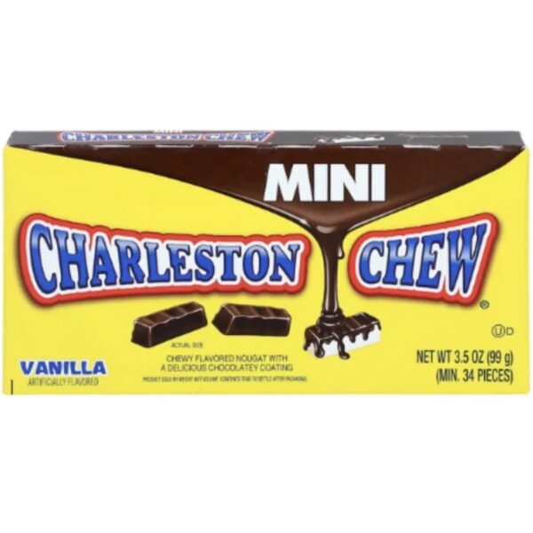 Charleston Chew Mini Theatre Box Vanilla 99g