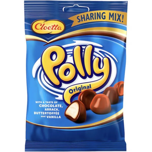 Cloetta Polly Bla – Chocolate Covered Toffee 200g