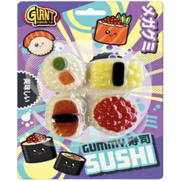 Giant Gummy Sushi 120g