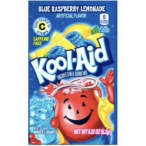 Kool-Aid Blue Raspberry Lemonade Unsweetened Drink Mix 6.2g