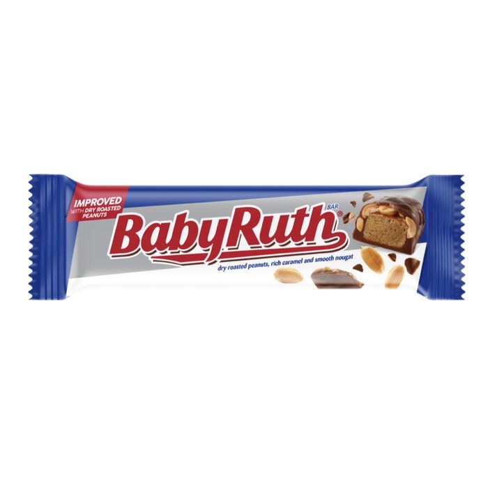 Baby Ruth Chocolate Bar 53.8g - BEST BEFORE 14/02/21 | Hey ...