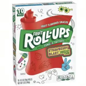 Fruit Roll-Ups Strawberry Blast 141g